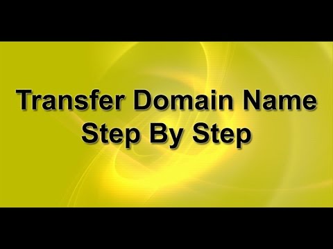Transfer Domain Name Step By Step